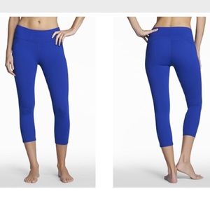 Electric Blue Powerhold Capris -XL